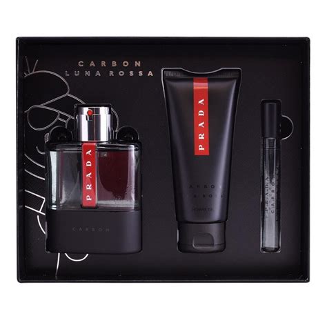 prada carbon 100ml gift set|prada carbon aftershave for men.